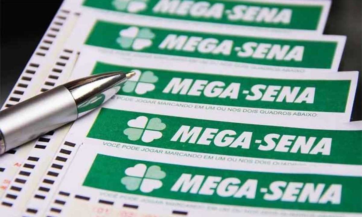 Bilhetes de aposta da Mega-Sena -  (crédito: Caixa/Divulgação)