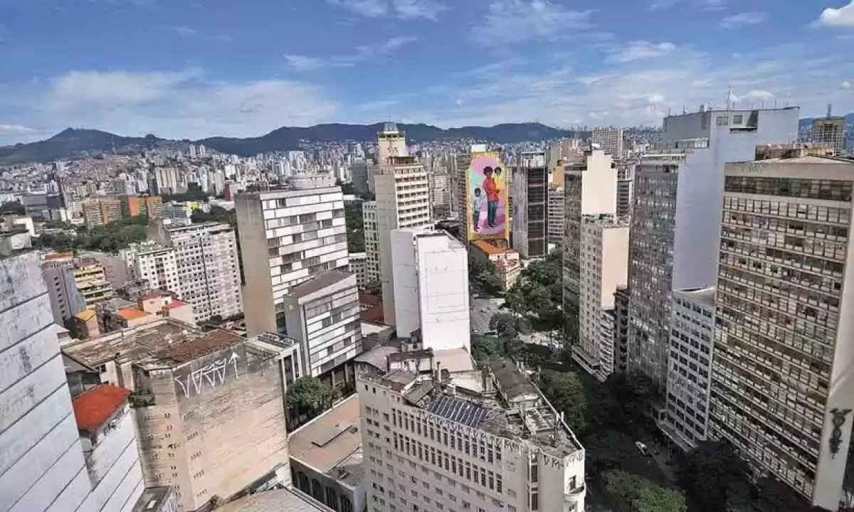 Belo Horizonte se enquadra entre um dos onze municípios que corresponderam à quase 25% do PIB nacional -  (crédito: ALEXANDRE GUZANSHE/EM/D.A PRESS)