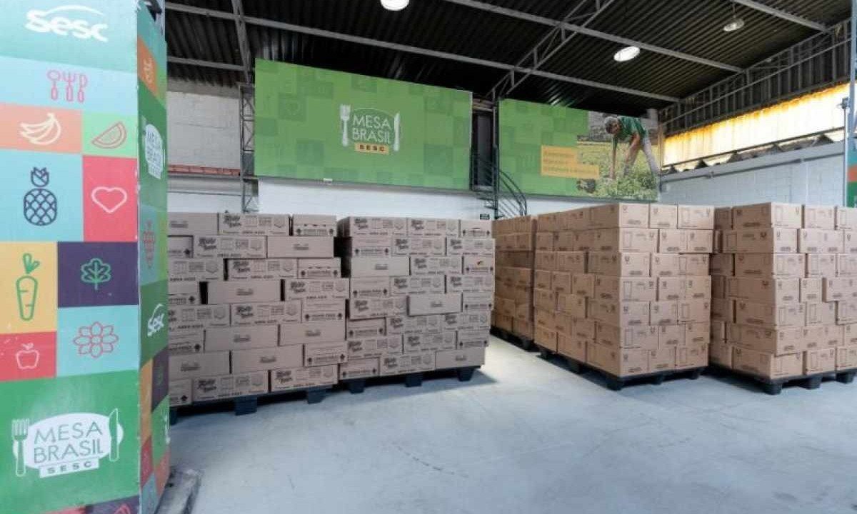 A sede da Fecomércio-MG, os sindicatos empresariais e as unidades do Sesc e do Senac vão funcionar como pontos de arrecadação -  (crédito: Giselle Dietze/Sesc)