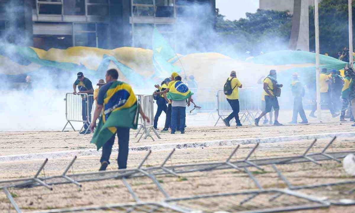 Ao todo, 30 pessoas já foram condenadas pelos ataques do 8 de janeiro
 -  (crédito: Marcelo Camargo/Agência Brasil)