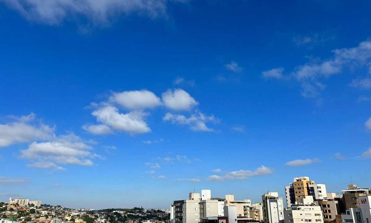 Domingo será de céu claro a parcialmente nublado na capital mineira -  (crédito: Bel Ferraz/EM/D.A Press)