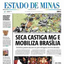 Capa do jornal Estado de Minas de 19/12/2023 - CAPA EM