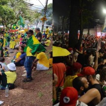 Datafolha: polarização entre petistas e bolsonaristas é a mesma do pós-eleição em 2022 - Jair Amaral/Túlio Santos/EM/D.A Press