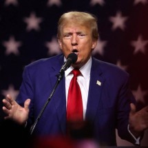 Donald Trump tem candidatura barrada pelo segundo estado norte-americano - JUSTIN SULLIVAN / GETTY IMAGES NORTH AMERICA / Getty Images via AFP