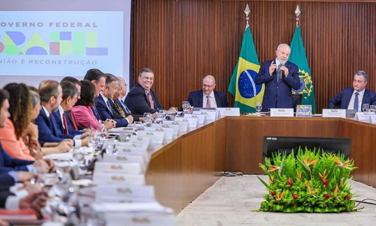 Lula ainda disse que ministro do STF deve se manifestar nos autos e não ficar de entrevista
       -  (crédito: Ricardo Stuckert / PR)