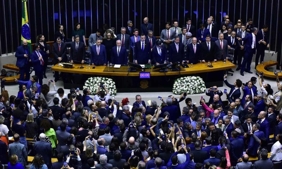Reforma tributária foi discutida no Congresso Nacional por cerca de três décadas -  (crédito: Zeca Ribeiro/Câmara dos Deputados)