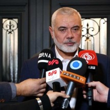 Líder do Hamas diz ainda estar aberto a negociar trégua em Gaza - Iranian Foreign Ministry / AFP