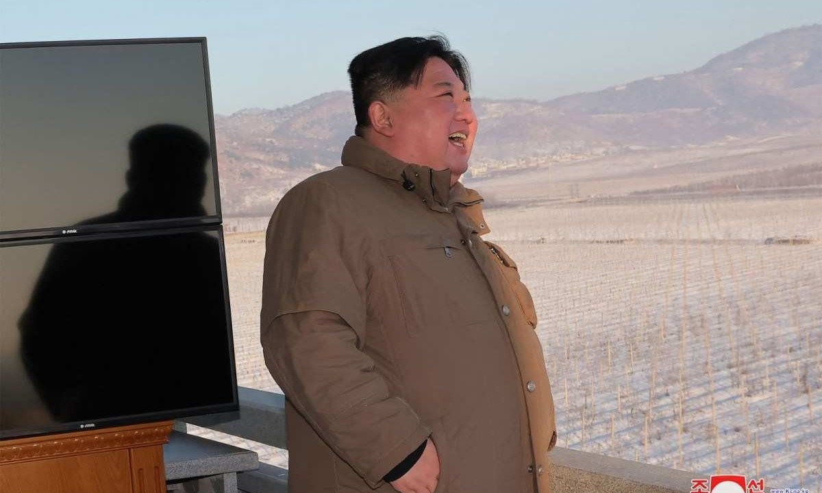 Kim Jong-un -  (crédito: STR / KCNA VIA KNS / AFP)