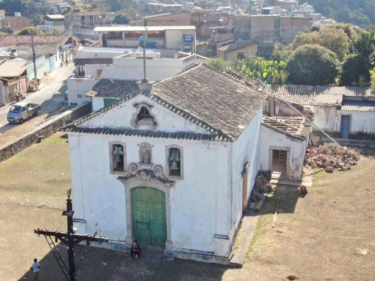 Igreja em Itabirito pode desabar se obra não for autorizada pelo Iphan