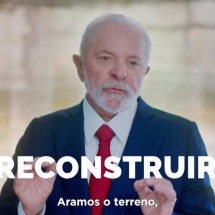 Lula em pronunciamento de Natal: 'O Brasil voltou a ter um governo de verdade' - Reprodução