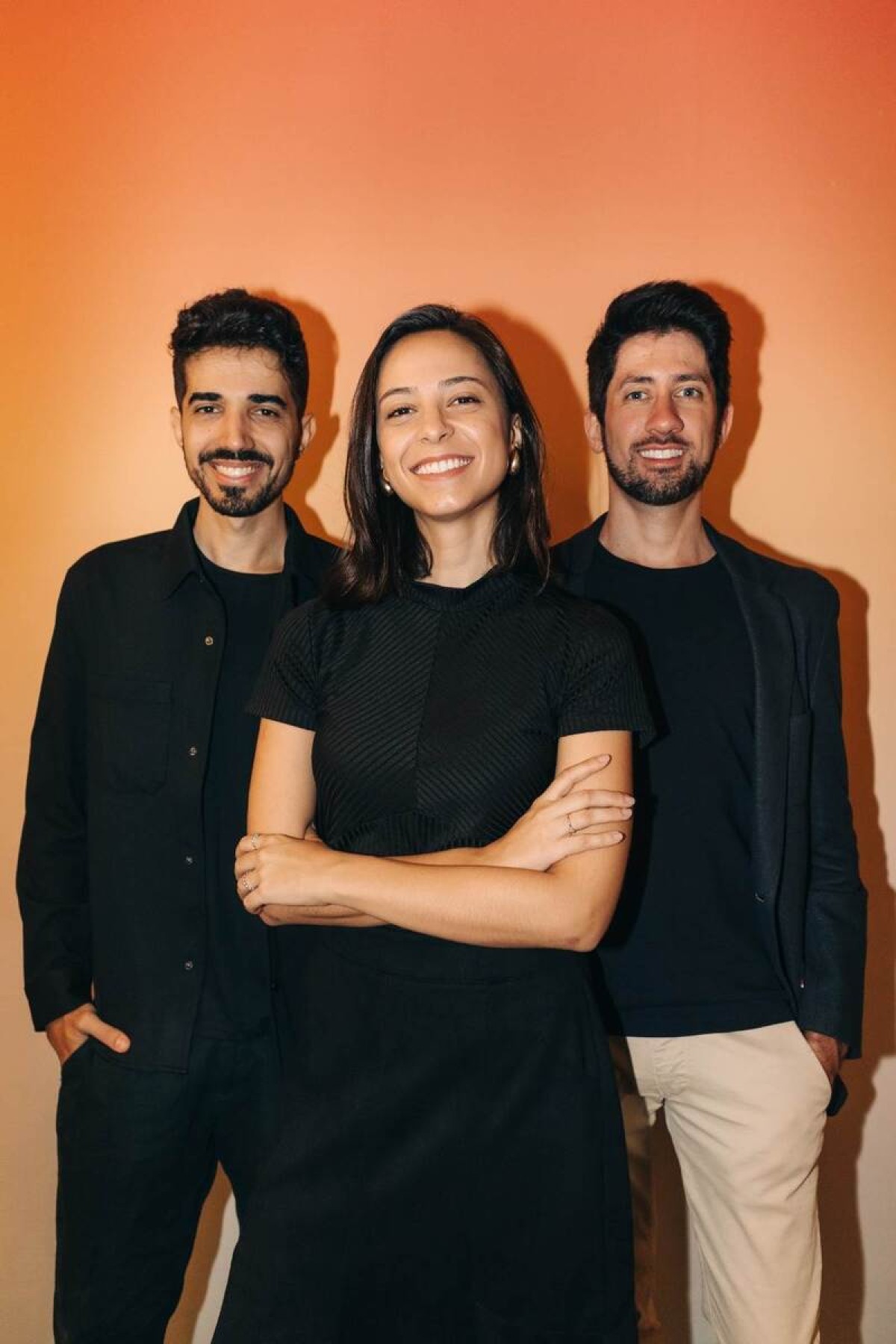 Marcelo, Mariana e Matheus são os sócios da plataforma Casoca