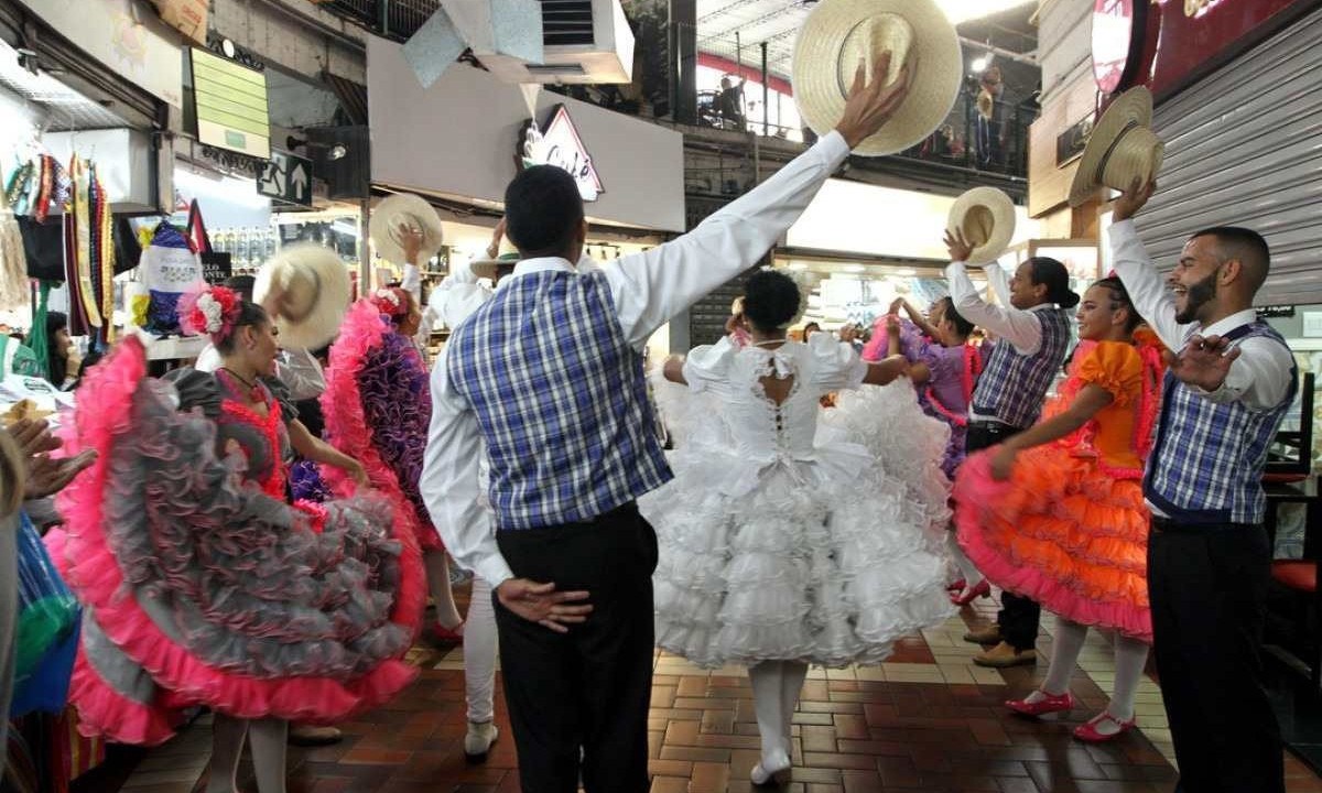 Projeto que torna as quadrilhas de festa junina em patrimônio pode ser aprovado no Congresso Nacional -  (crédito: Jair Amaral/EM/D.A Press)