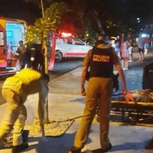 Briga por herança acaba com três mortos e quatro feridos em ceia de Natal - Corpo de Bombeiros/Divulgação