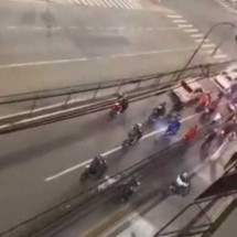 ‘Rolezinho’ de motociclistas termina com morte no interior de Minas - Divulgação / Redes sociais