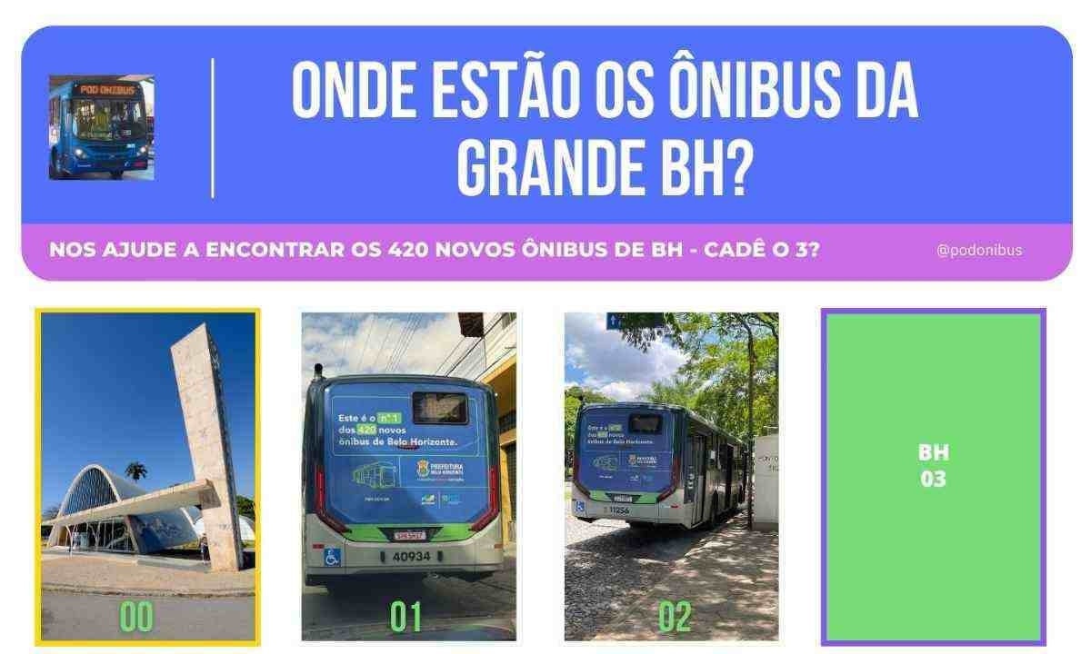 Os ônibus da prefeitura de Belo Horizonte viralizaram nas redes sociais e chamaram a atenção até de pessoas de fora do estado -  (crédito: Reprodução/Redes sociais)