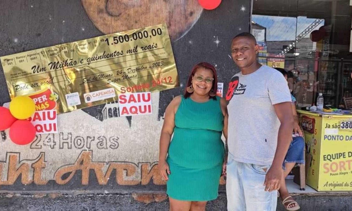 Moradora do Sul de Minas fatura prêmio de R$ 1,5 milhão. -  (crédito: Magson Gomes/Terra do Mandu)