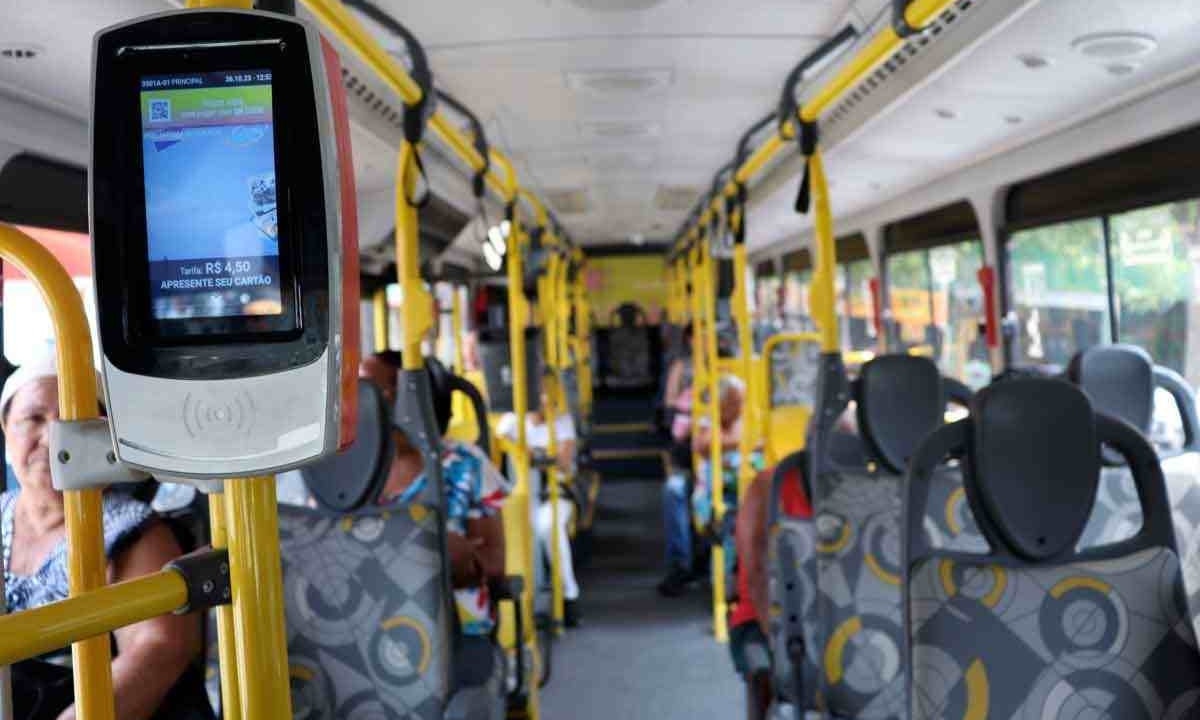 As empresas de ônibus de BH não podem alegar prejuízos. Recebem subsídio desde 2022, quando foram pagos R$ 237,5 milhões pelo município -  (crédito: Denys Lacerda/EM/D.A Press – 26/10/23)