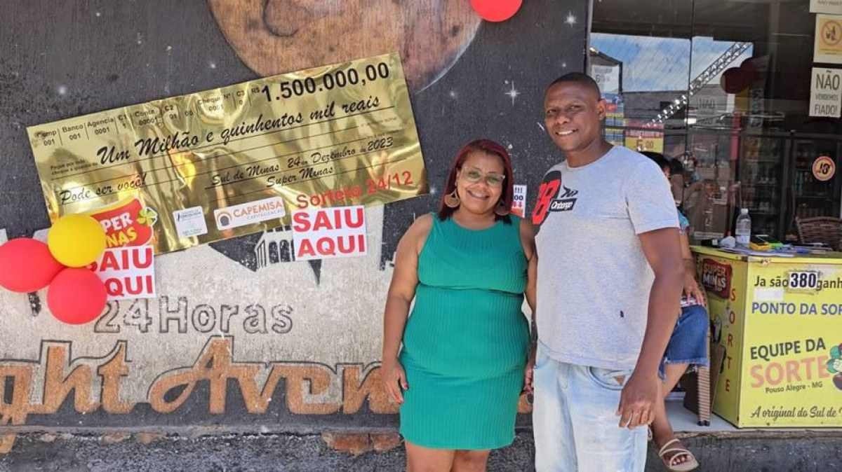 Moradora do Sul de Minas ganha R$ 1,5 milhão na véspera de Natal