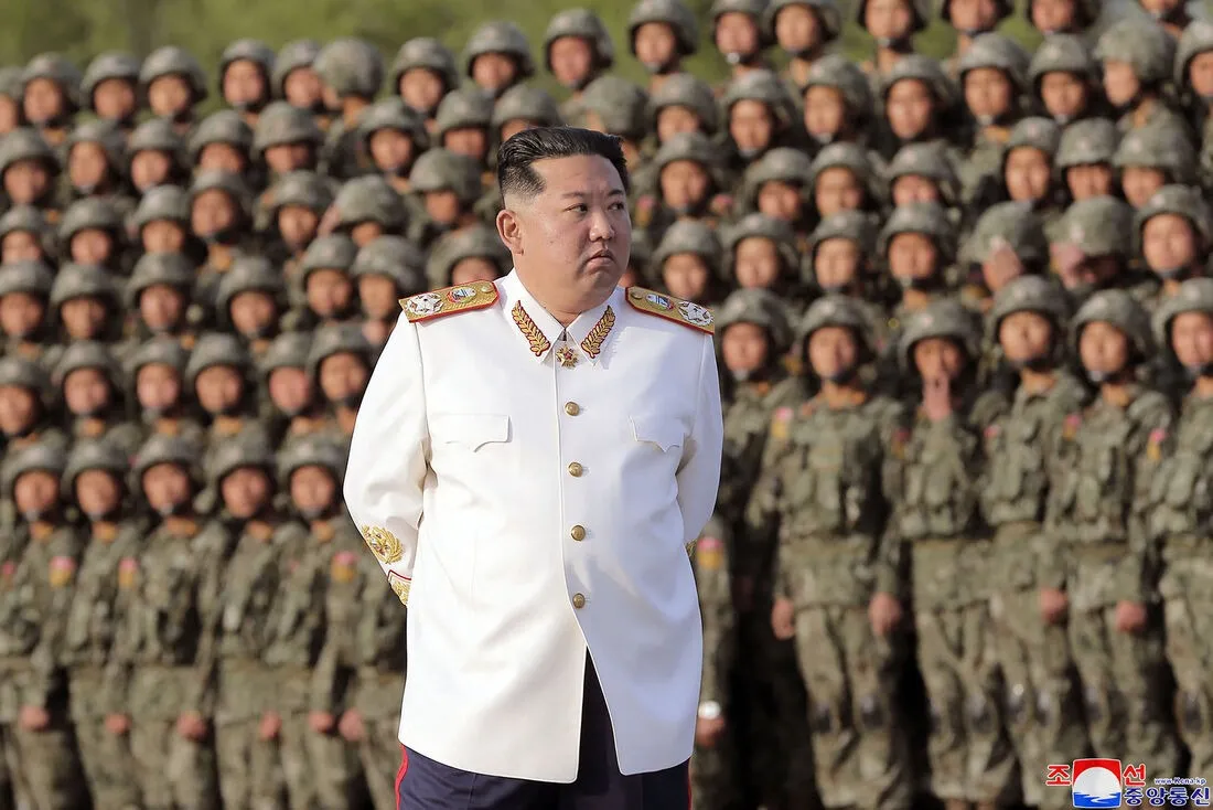 Kim Jong-un pede que militares acelerem preparativos de guerra -  (crédito: AFP)