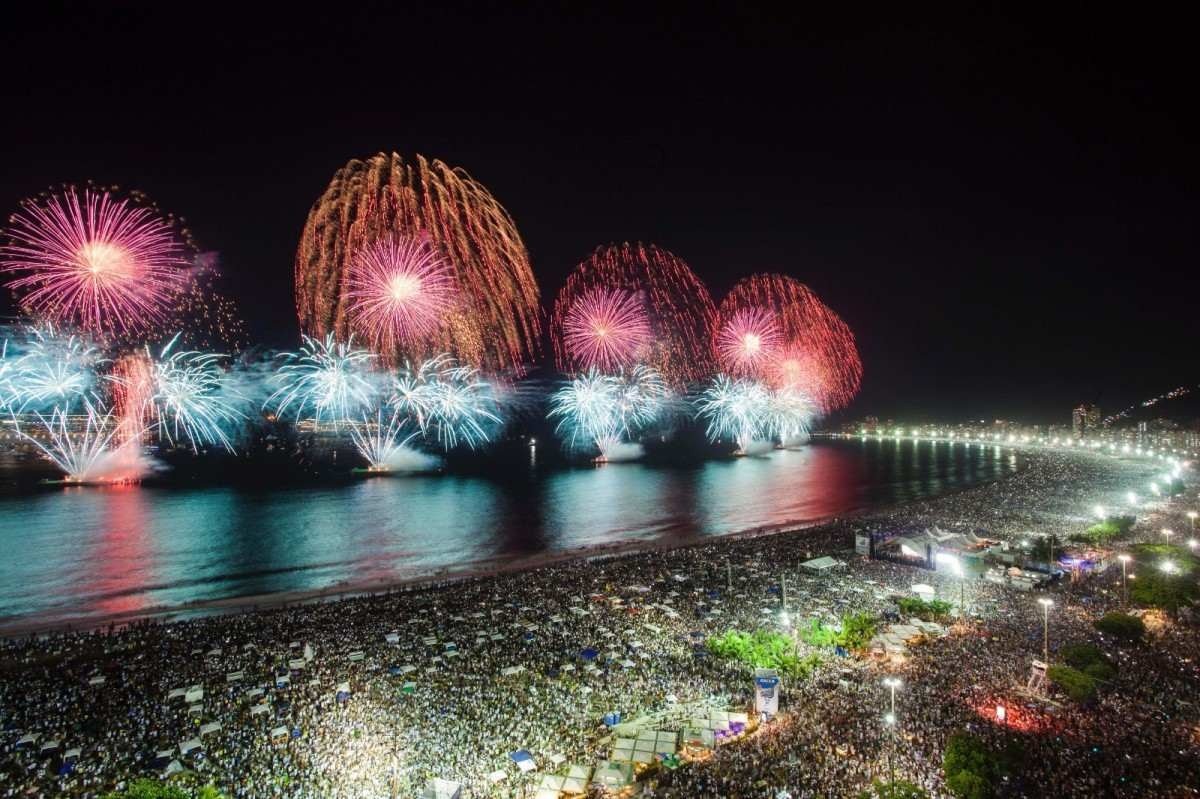 Reveillon em Copacabana continua sendo destaque 