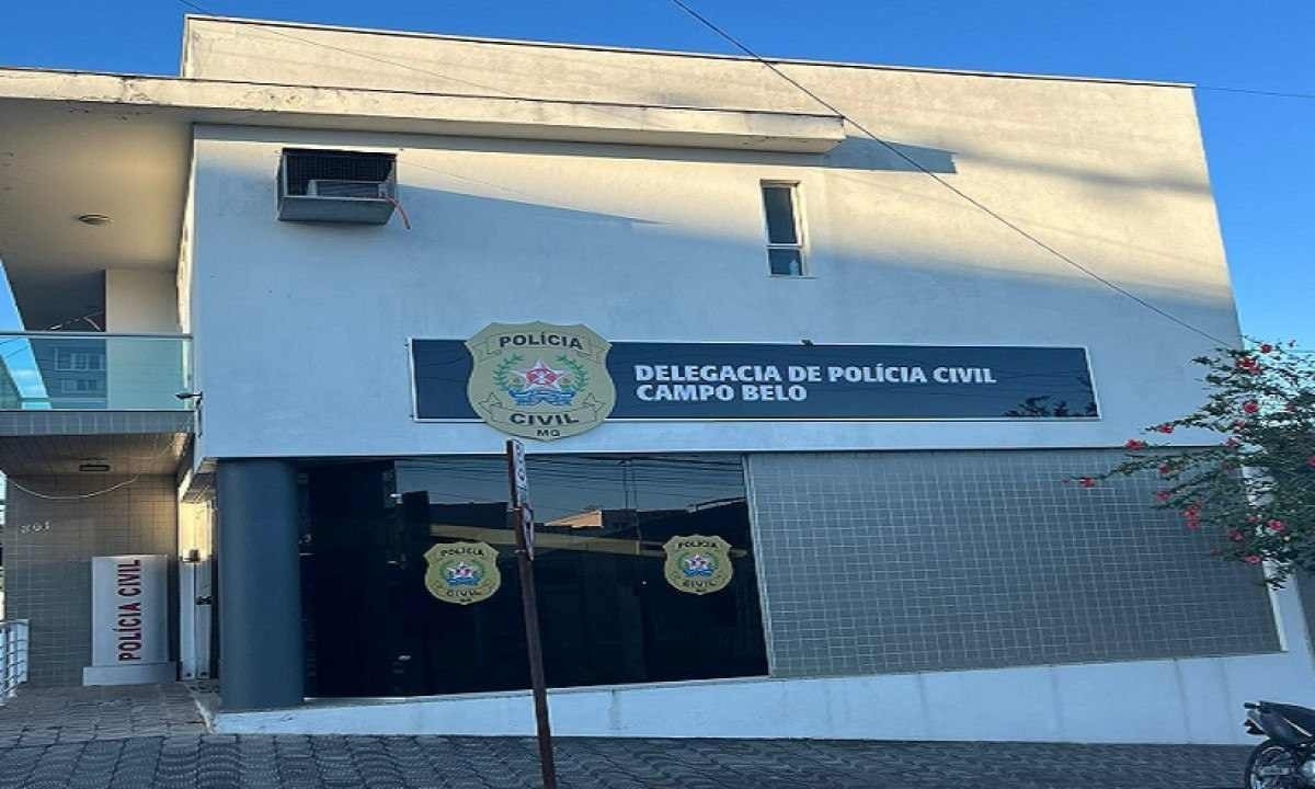 Presos foram levados para a Delegacia de Campo Belo -  (crédito: PCMG)