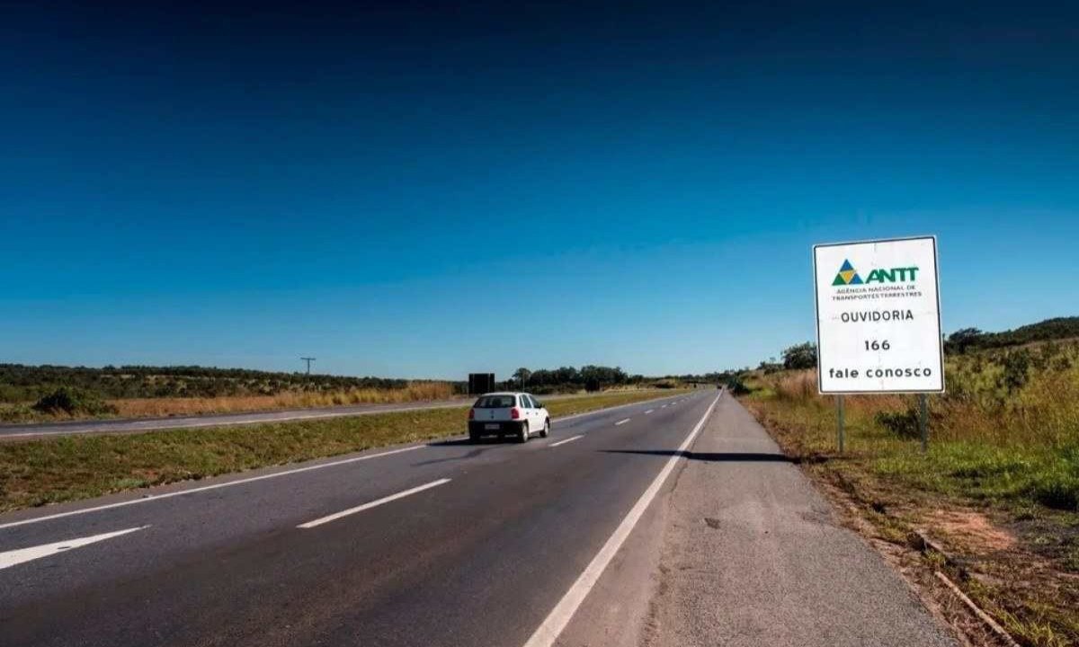BR-040 vai a leilão ainda em abril -  (crédito: ANTT/REPRODUÇÃO)