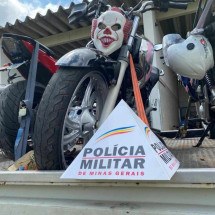 ‘Rolezinho do grau’: 3 mil motocicletas foram apreendidas desde o Natal - PMMG / Divulgação