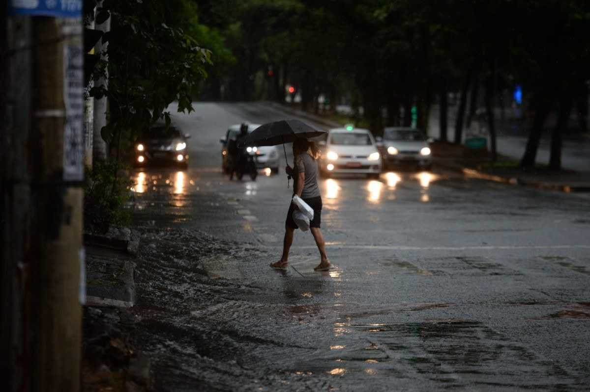 Belo Horizonte registra forte chuva no último sábado de 2023