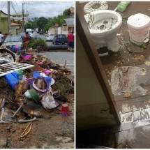 Chuva: casa é atingida por tromba d’água e família perde todos os pertences - Arquivo Pessoal 
