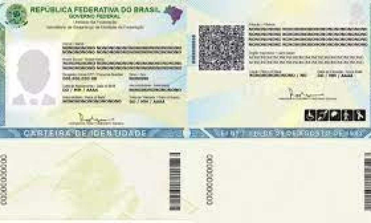 Carteira de Identidade Nacional 


 -  (crédito: Divulgação/Polícia Civil)