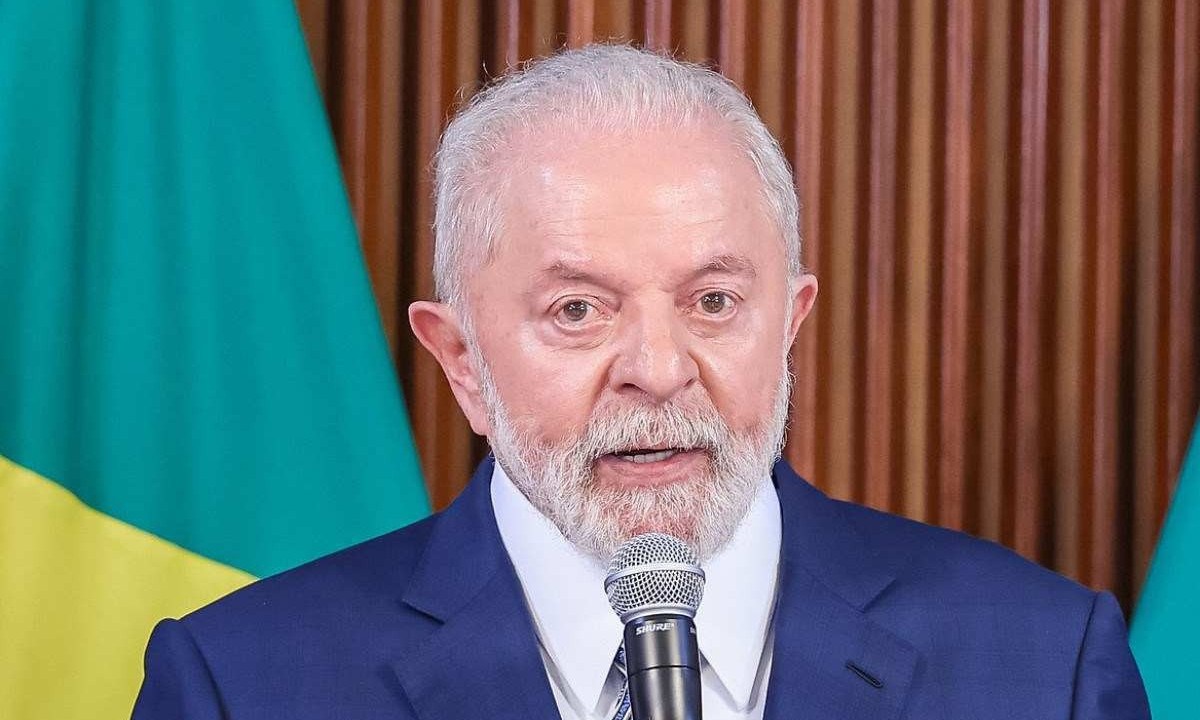 Lula discursa em reunião ministerial -  (crédito: Ricardo Stuckert/PR)