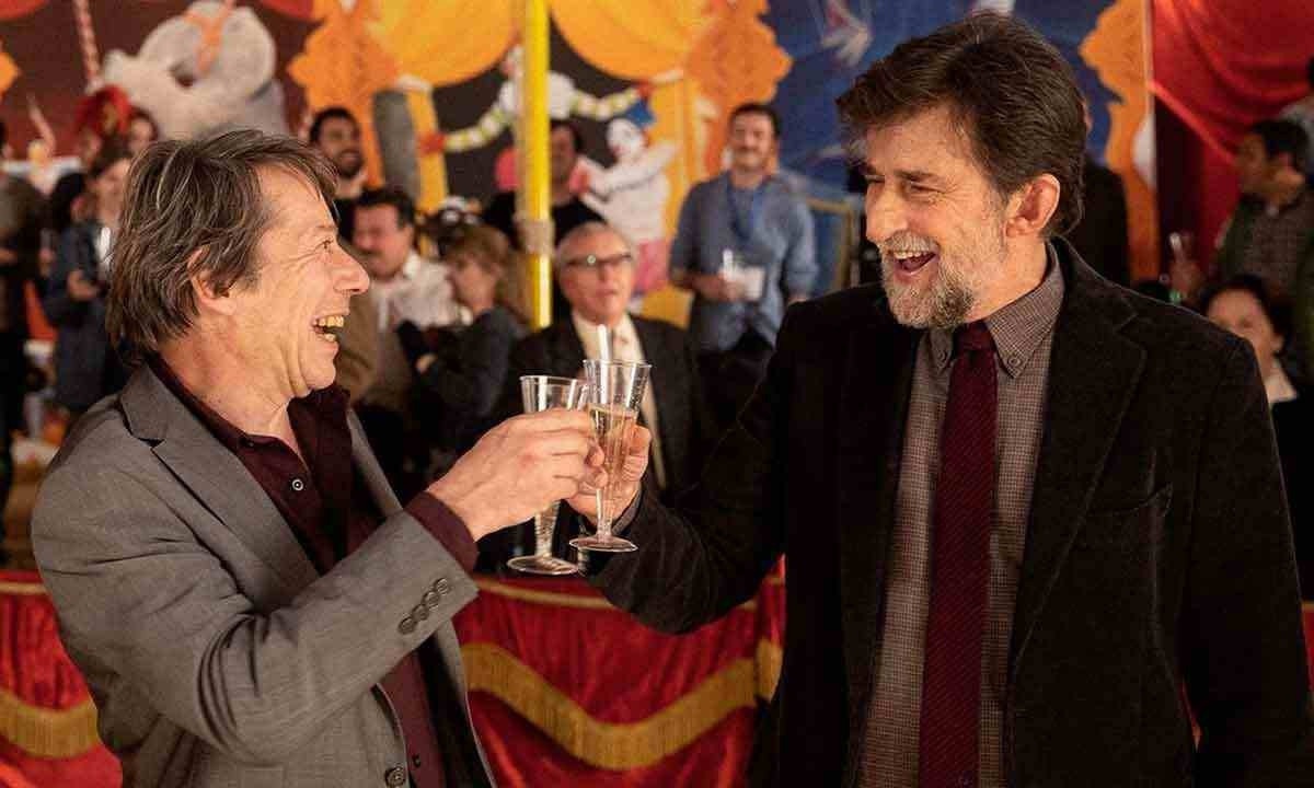 Mathieu Amalric e Nanni Moretti em cena de 