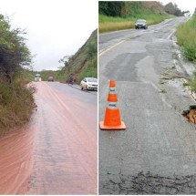 MG tem 50 trechos de estradas interditados por causa das chuvas; veja lista - PMRv / Divulgação