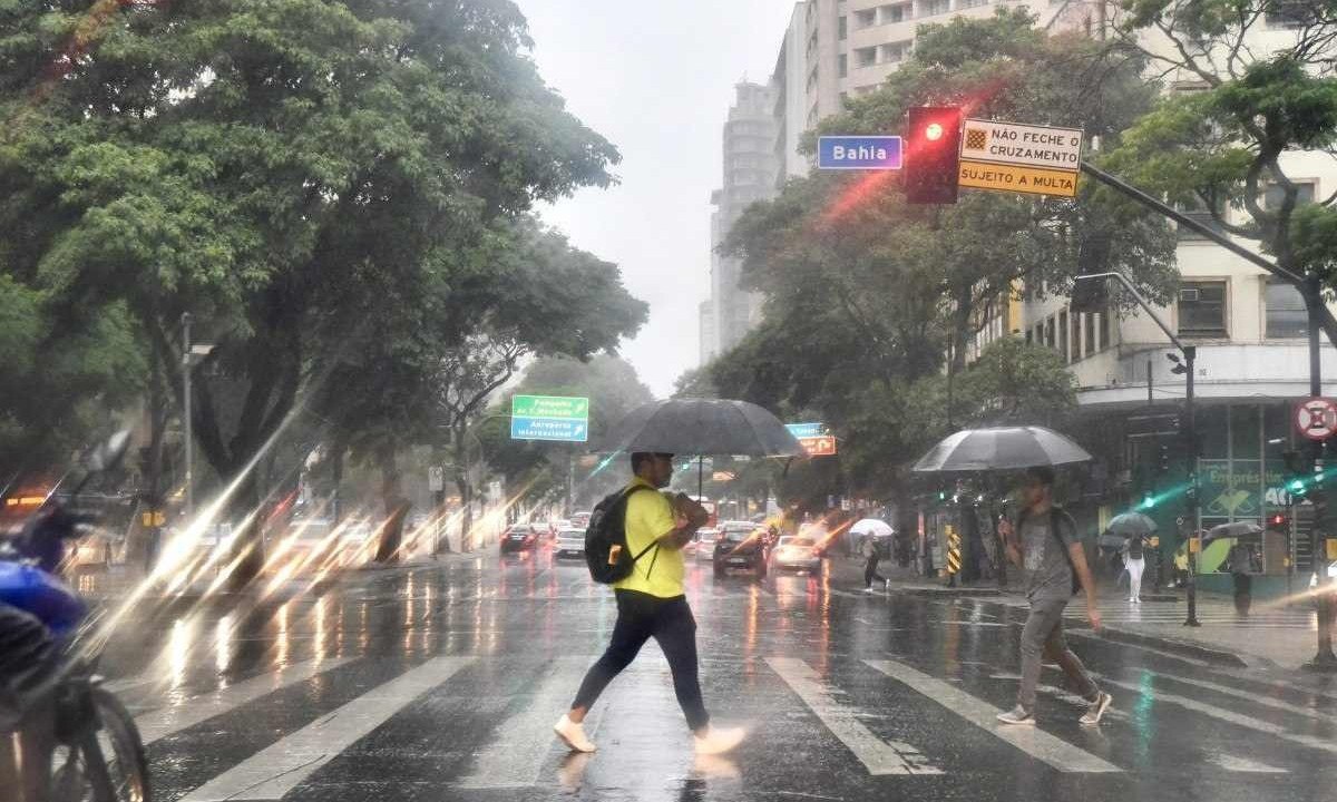 Pampulha registrou acumulado de 158,4 mm em apenas quatro dias. Regional está em alerta geológico moderado -  (crédito: Ramon Lisboa/EM/D.A Press)