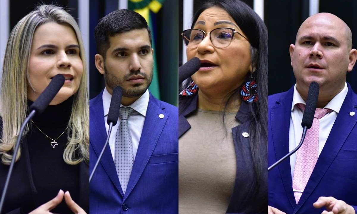 Clarissa Tércio, André Fernandes, Silvia Waiãpi e Brunini enfrentam denúncias  -  (crédito: Zeca Ribeiro/Câmara dos Deputados)