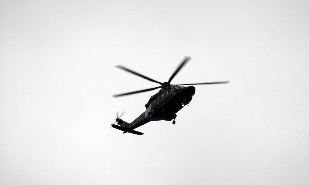 Imagem meramente ilustrativa de helicóptero -  (crédito: Pexels)
