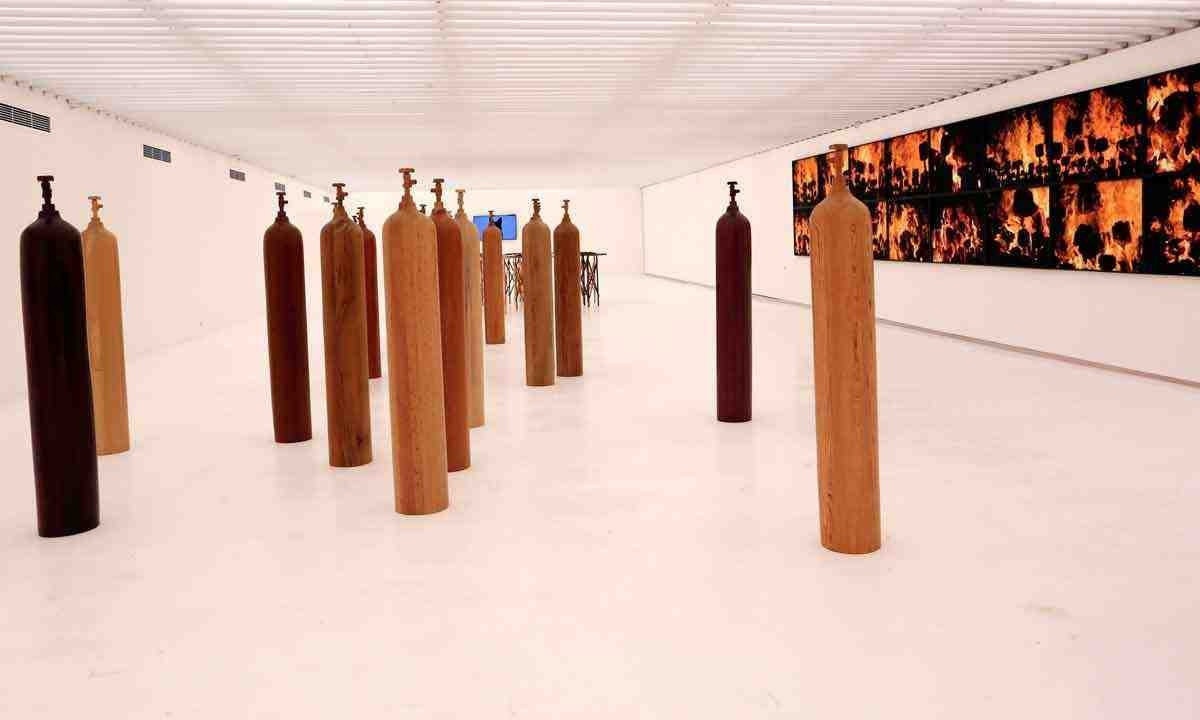 Mostra "A qualquer fagulha", de José Bento, na Galeria de Arte do Centro Cultural Unimed-BH Minas -  (crédito: Orlando Bento/Divulgação)
