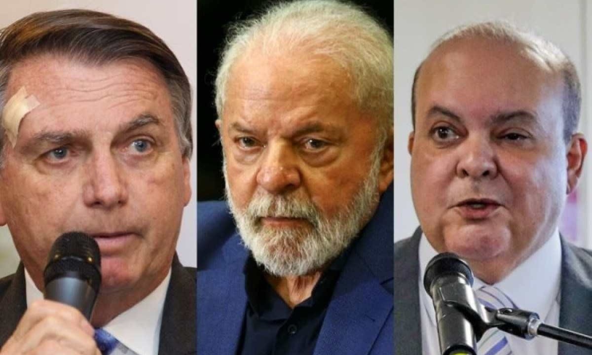 Bolsonaro, Lula e Ibaneis: ataques ocorreram no dia da diplomação do petista
 -  (crédito: Marcelo Camargo/Agência Brasil - Beto Barata/PL - Renato Alves/Agência Brasília)