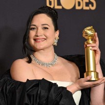 Globo de Ouro: saiba quem é a primeira mulher indígena a ganhar o prêmio - Robyn Beck/AFP