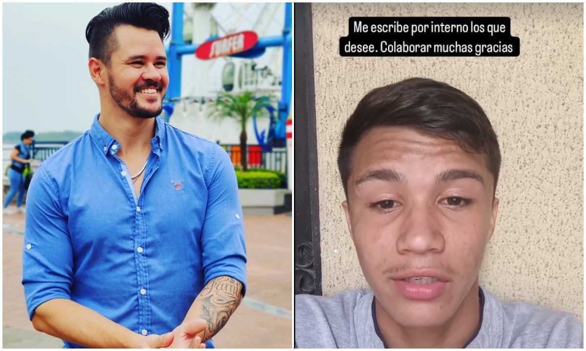 Filho de brasileiro que mora em Equador diz que pai foi sequestrado durante crise de segurança pública no país -  (crédito: Redes Sociais / Reprodução)