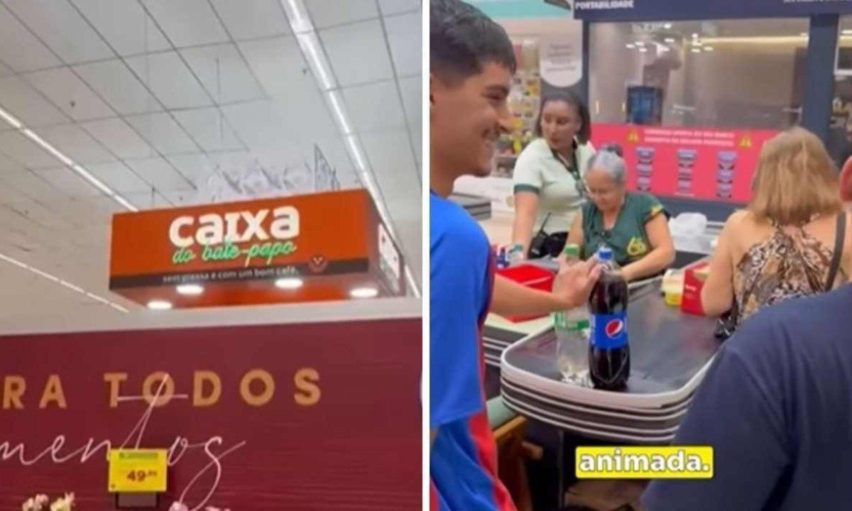 O supermercado especializado para quem quer transformar as compras do mercado em um momento de conversa -  (crédito: Reprodução / redes sociais)