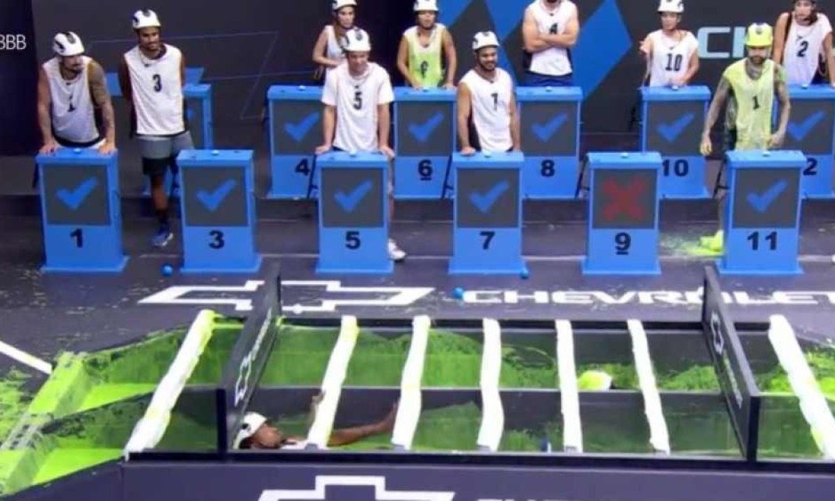BBB 24: primeiro líder e paredão formado
 -  (crédito: Reprodução/Globo)