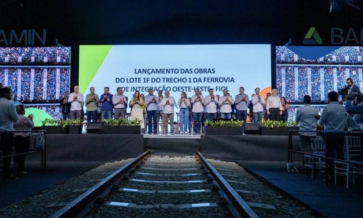 O ministro dos Transportes, Renan Filho, anunciou os investimentos do governo para rodovias e ferrovias ao longo de 2024
 -  (crédito: Marcio Ferreira/MT)