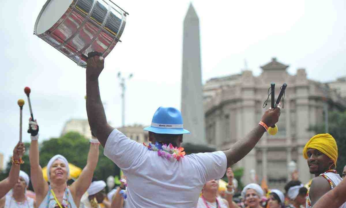 Clima de carnaval já começa a tomar conta de Belo Horizonte -  (crédito: Alexandre Guzanshe/EM/D.A Press/24/2/20)