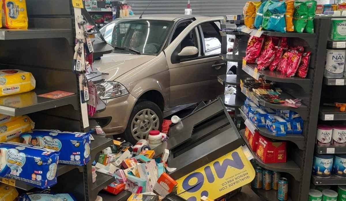 Acidente ocorrido na manhã desta sexta-feira, 12/1