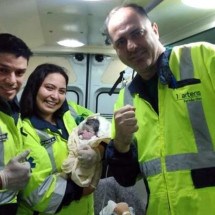 Equipe médica realiza parto em plena rodovia Fernão Dias - Arteris Fernão Dias