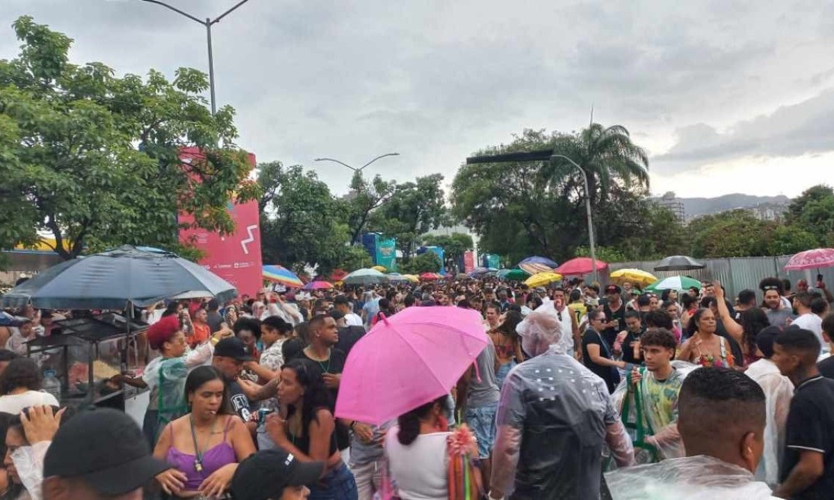 Evento teste do Carnaval de 2024 em Belo Horizonte -  (crédito: Bruno Nogueira)