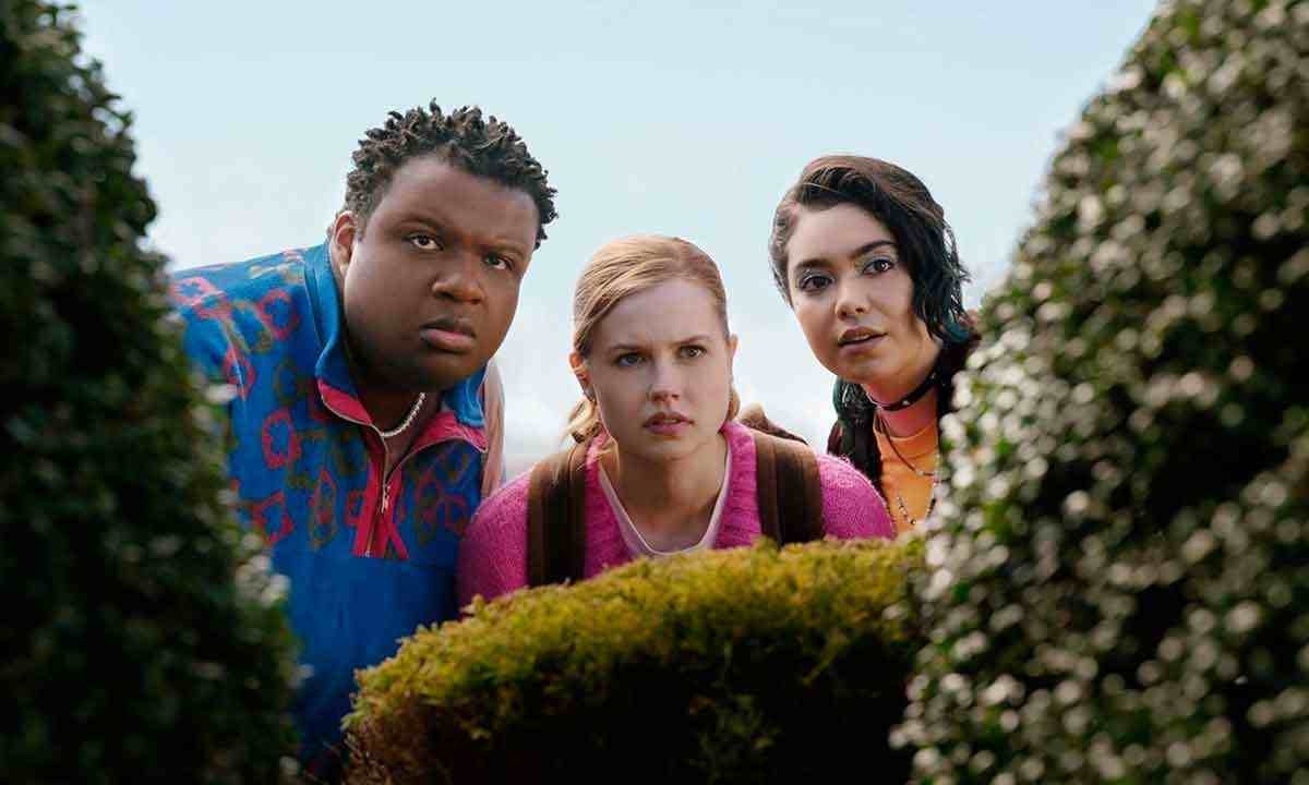 Damian (Jaquel Spivey), Cady (Angourie Rice) e Janis (Auli'i Cravalho) enfrentam a "selva" do ensino médio -  (crédito: Paramount Pictures/divulgação)