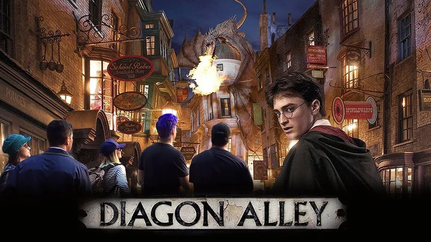 O comércio mágico de Harry Potter - reprodução youtube Universal 