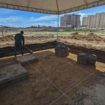 Descoberta arqueológica reabre debate sobre primeiros habitantes do Brasil - Handout / WLage Arqueologia / AFP